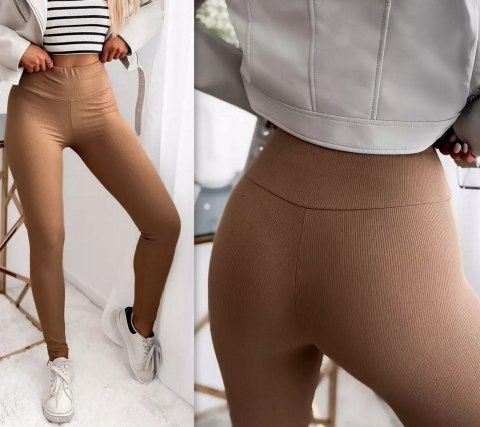 LEGGINSY BAMBUSOWE W PRĄŻEK MODELUJĄCE Z WYSOKIM STANEM getry KRYJĄCE L/XL LEGGINSY BAMBUSOWE W PRĄŻEK MODELUJĄCE Z WYSOKIM STANEM getry KRYJĄCE L/XL