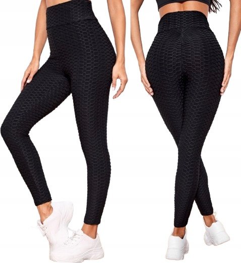 Legginsy KARBOWANE ANTYCELLULITOWE PUSH UP L/XL Legginsy KARBOWANE ANTYCELLULITOWE PUSH UP L/XL