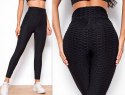 Legginsy KARBOWANE ANTYCELLULITOWE PUSH UP L/XL