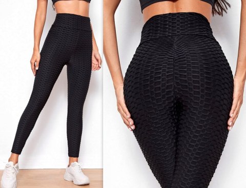 Legginsy KARBOWANE ANTYCELLULITOWE PUSH UP L/XL Legginsy KARBOWANE ANTYCELLULITOWE PUSH UP L/XL