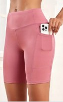 KOLARKI LEGGINSY KRÓTKIE SPODENKI KIESZONKA kolory L/XL
