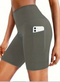 KOLARKI LEGGINSY KRÓTKIE SPODENKI KIESZONKA kolory L/XL