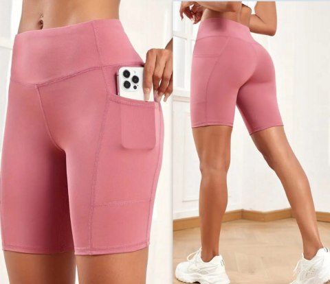 KOLARKI LEGGINSY KRÓTKIE SPODENKI KIESZONKA kolory L/XL KOLARKI LEGGINSY KRÓTKIE SPODENKI KIESZONKA kolory L/XL