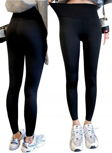 Legginsy Ocieplane Mocno Kryjące SZEROKI PANEL KOLORY S/M Legginsy Ocieplane Mocno Kryjące SZEROKI PANEL KOLORY S/M