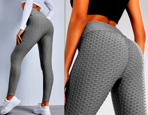 Legginsy KARBOWANE ANTYCELLULITOWE PUSH UP L/XL Legginsy KARBOWANE ANTYCELLULITOWE PUSH UP L/XL