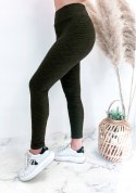 Legginsy KARBOWANE antycellulitowe PUSH UP S/M