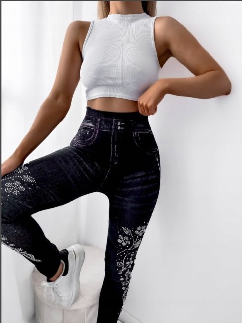 Legginsy MODNE Spodnie JEANS Leginsy CYRKONIE Legginsy MODNE Spodnie JEANS Leginsy CYRKONIE